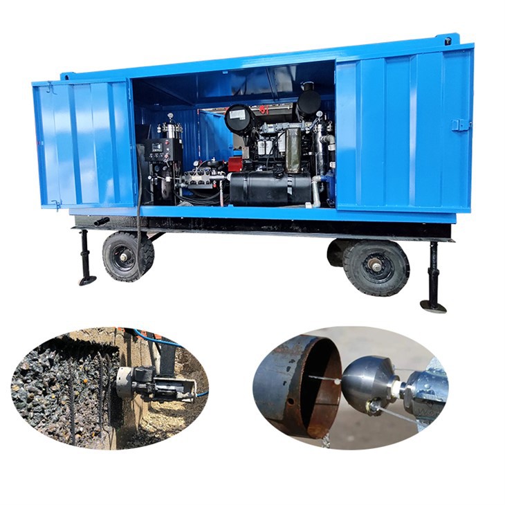 29000Psi हाई प्रेशर हाइड्रो इंटेलिजेंट कंक्रीट डिमोलिशन सिस्टम